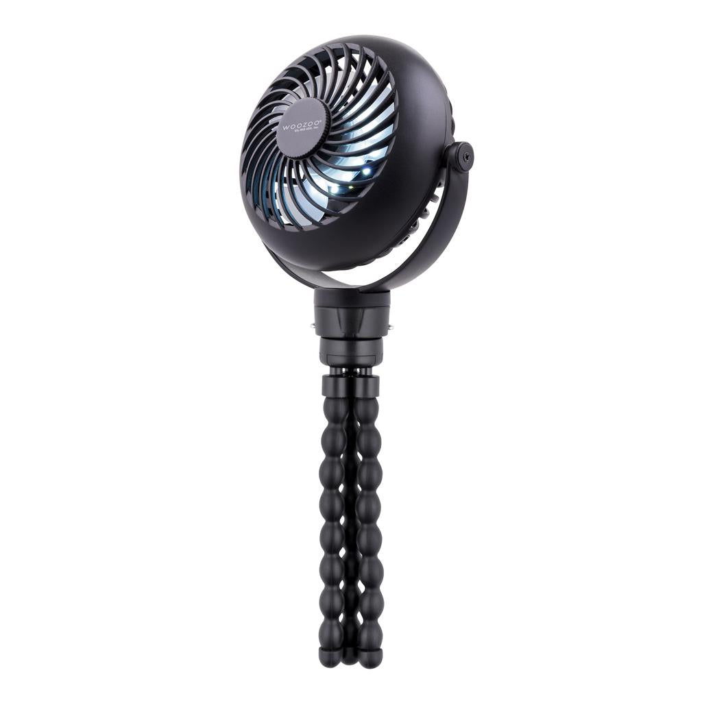 Woozoo Ventilador Personal Portátil Inalámbrico con Trípode Flexible
