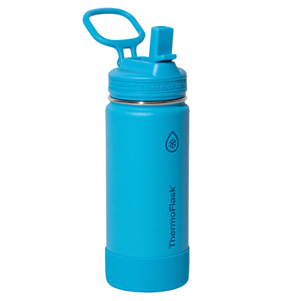 ThermoFlask Botella Térmica de Acero Inoxidable 2 Piezas / 473.18 mL / 16 oz