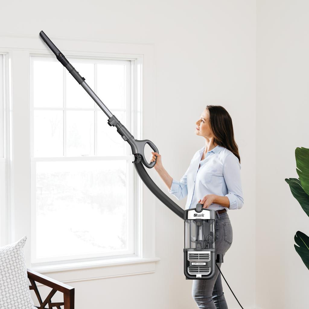 Shark Aspiradora Vertical Navigator Lift-Away con PowerFins, HairPro y Filtro HEPA Lift-Away UV730