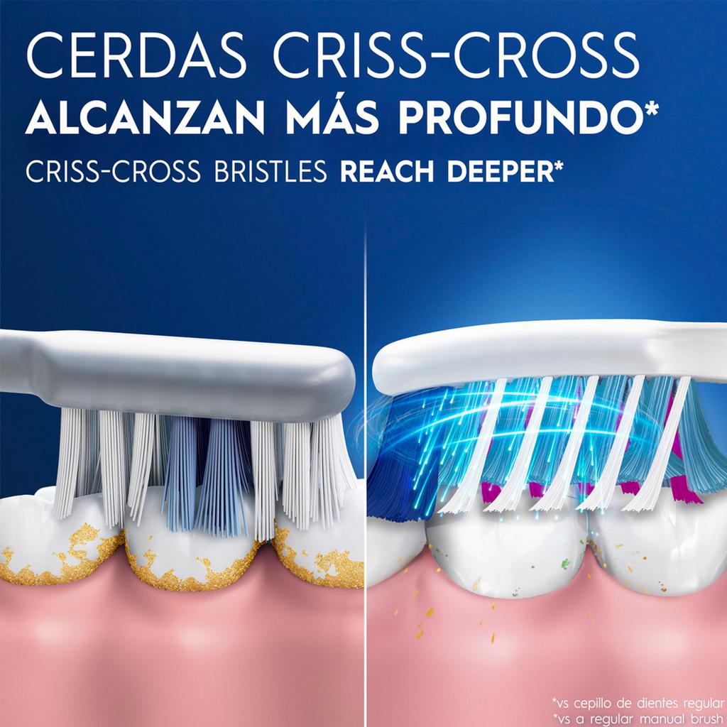 Oral B Cepillo de Dientes Cross Action 8 Unidades