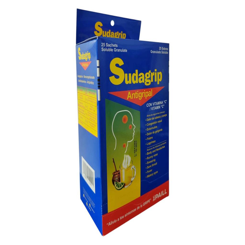 Sudagrip Antigripal en Sobres 2 Paquetes / 25 Unidades