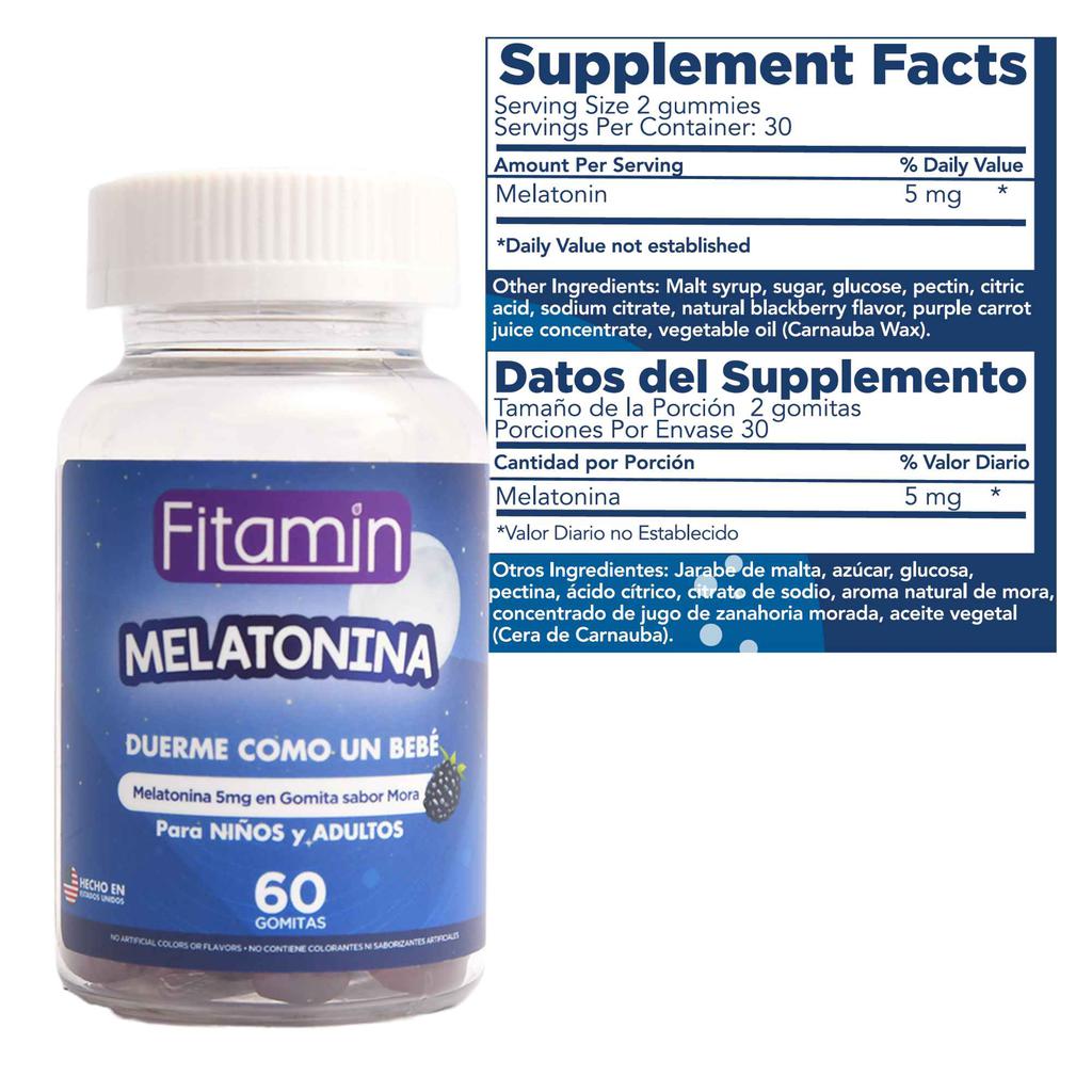 Fitamin Regulación del Sueño 60 Gomas