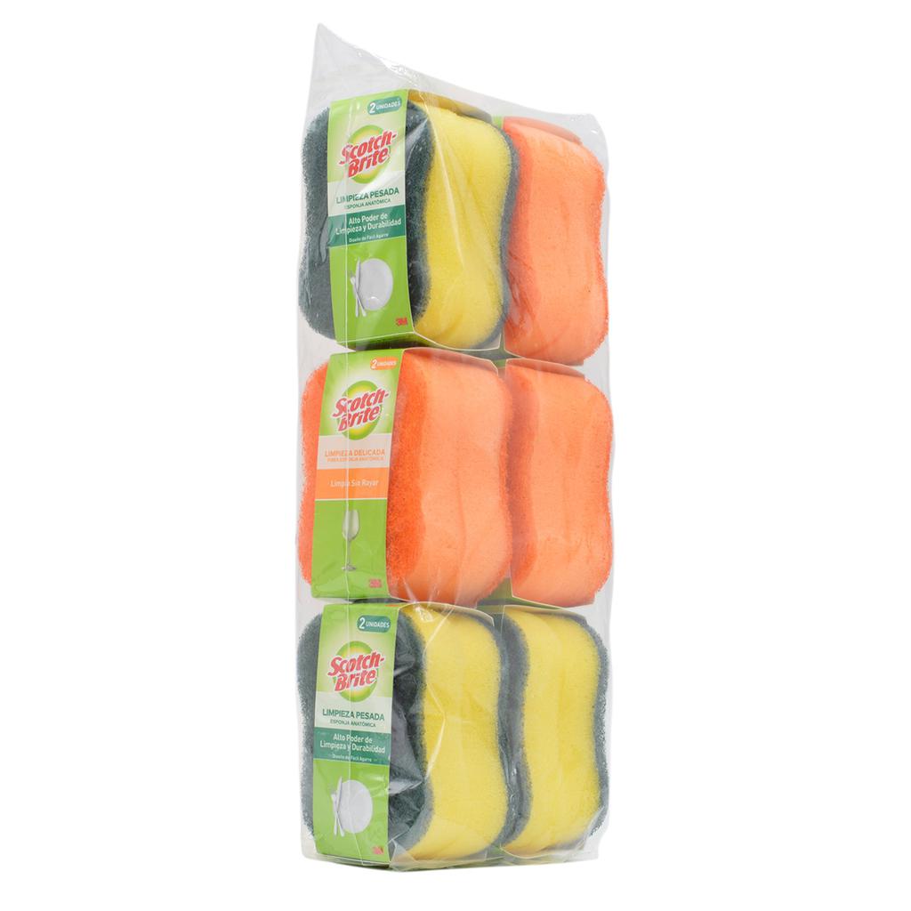 Scotch-Brite Esponja Dual 12 Unidades