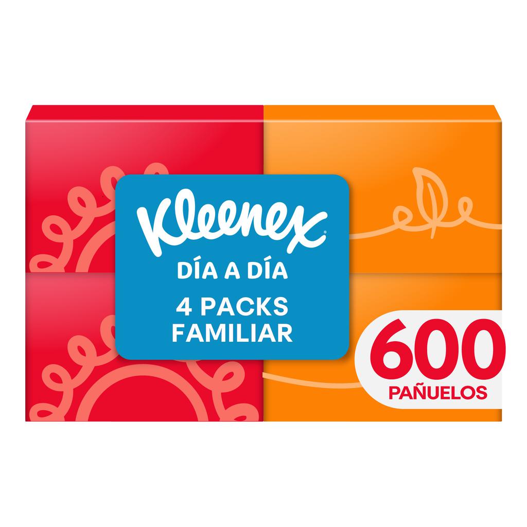 Kleenex Pañuelos Desechables 4 Unidades / 150 Hojas