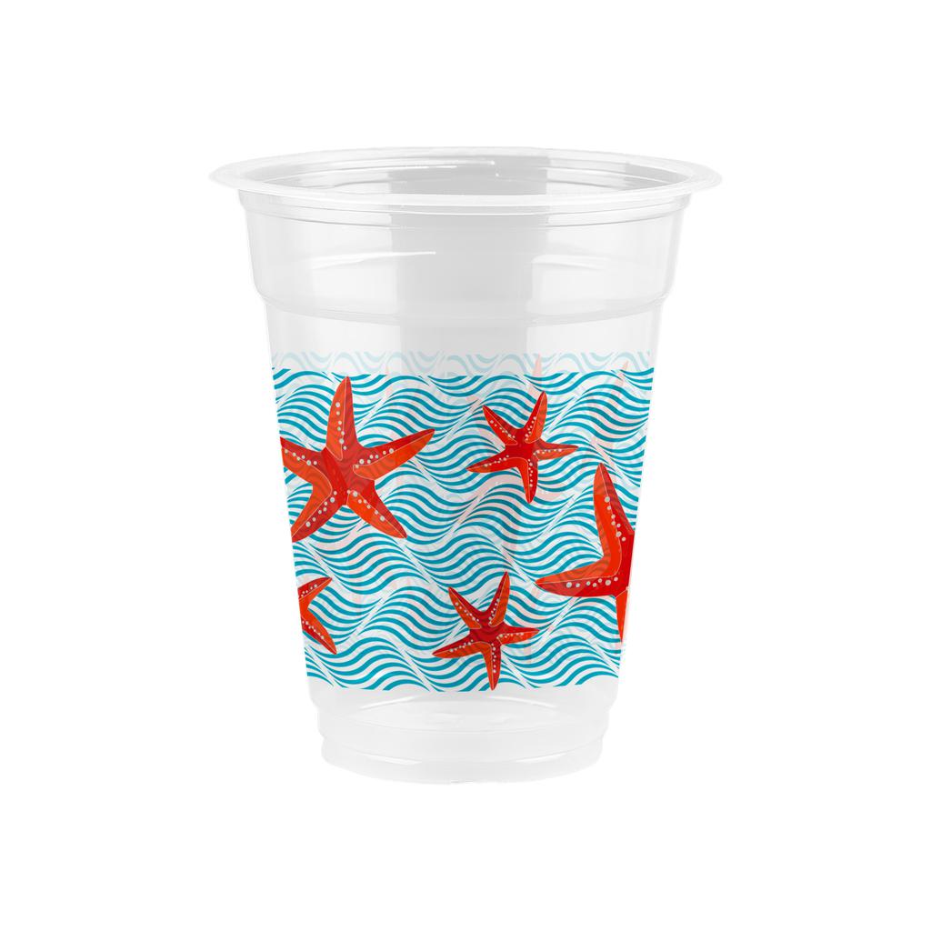 Termogreen Vaso Pet Diseño de Verano 160 Unidades / 473 mL / 16 oz