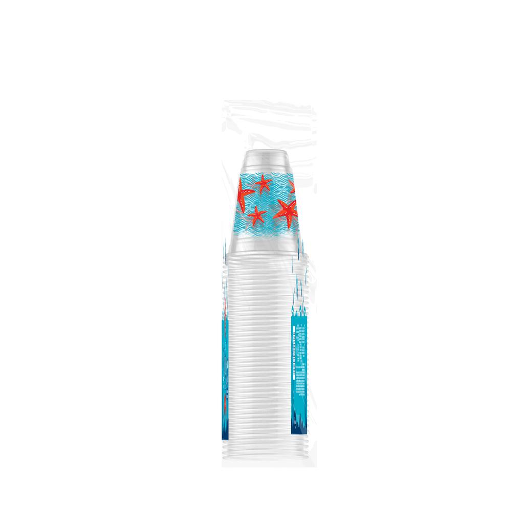 Termogreen Vaso Pet Diseño de Verano 160 Unidades / 473 mL / 16 oz