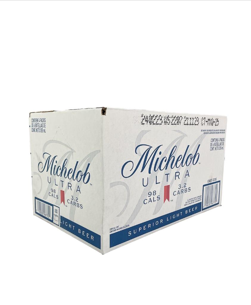Michelob Cerveza Ultra Light 24 Unidades / 355 mL / 12 oz