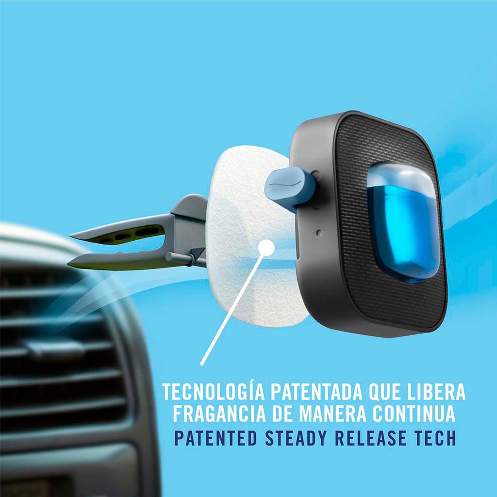 Febreze Car Aromatizante para Carros con Control de Intensidad 5 Unidades