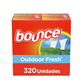 Bounce Hojas para Secadora Outdoor Fresh con Suavizante 320 Unidades