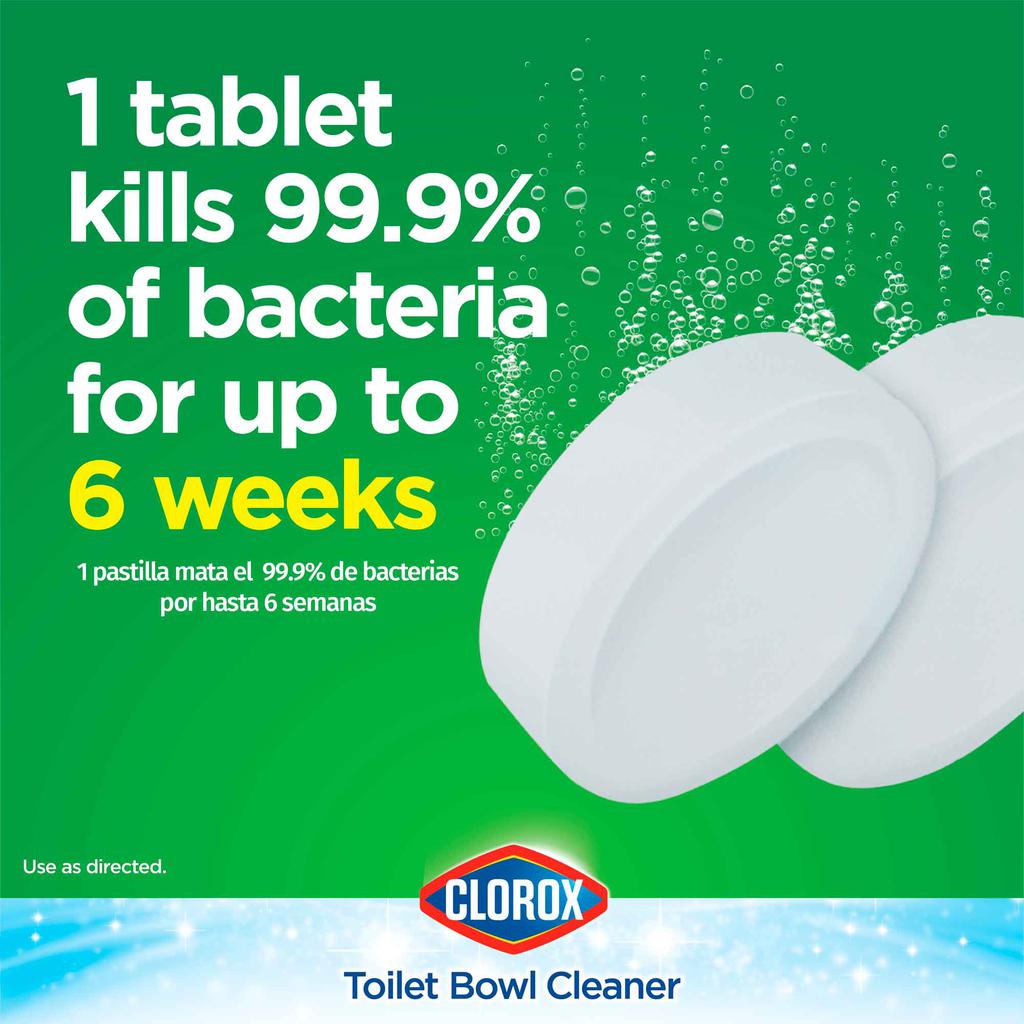 Clorox Limpiador de Inodoros 6 Unidades / 100 g