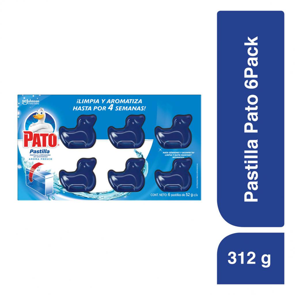 Pato Purific Pastilla Desinfectantes 6 Unidades / 52 g