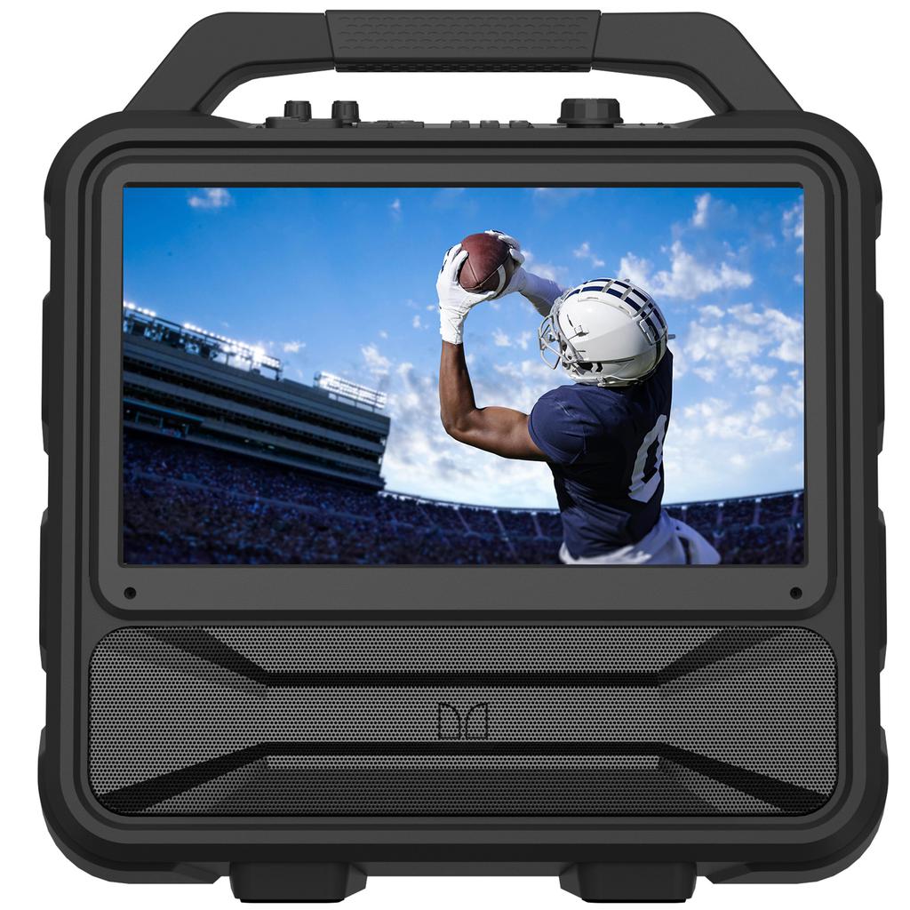 Monster Altavoz Bluetooth Portátil con Pantalla LCD Integrada 39.62 cm / 15.6" Pulgadas MNVISION156-C
