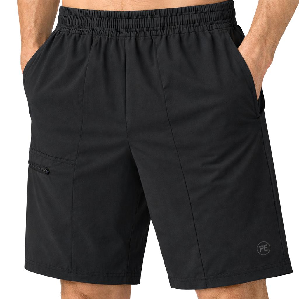 Perry Ellis Short Deportivo con Bolsillos y Cintura Elástica para Hombre