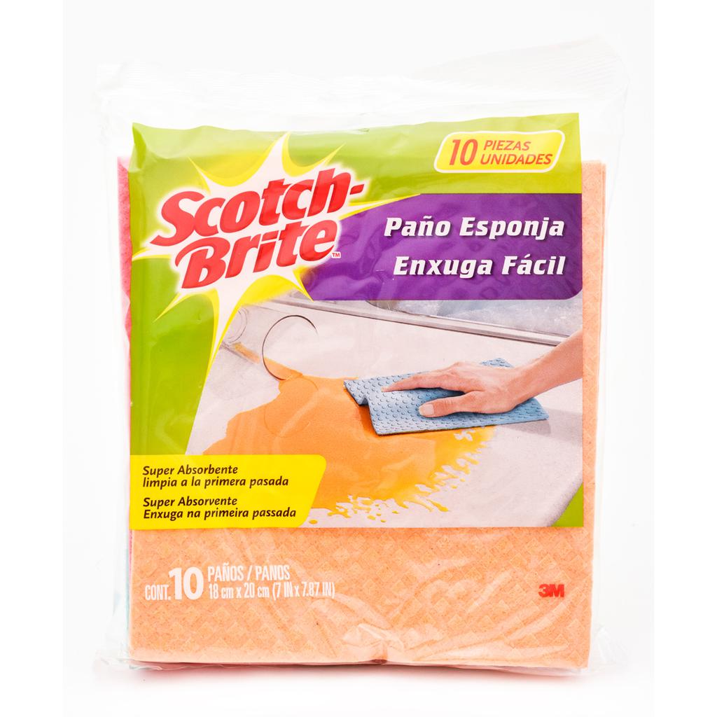 Scotch-Brite Paño Absorbente 10 Unidades