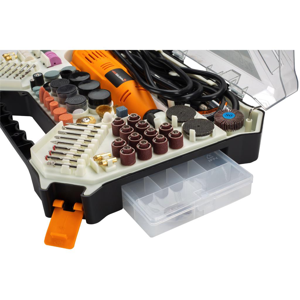 Mastergrip Juego de Herramientas Rotativas 229 Piezas