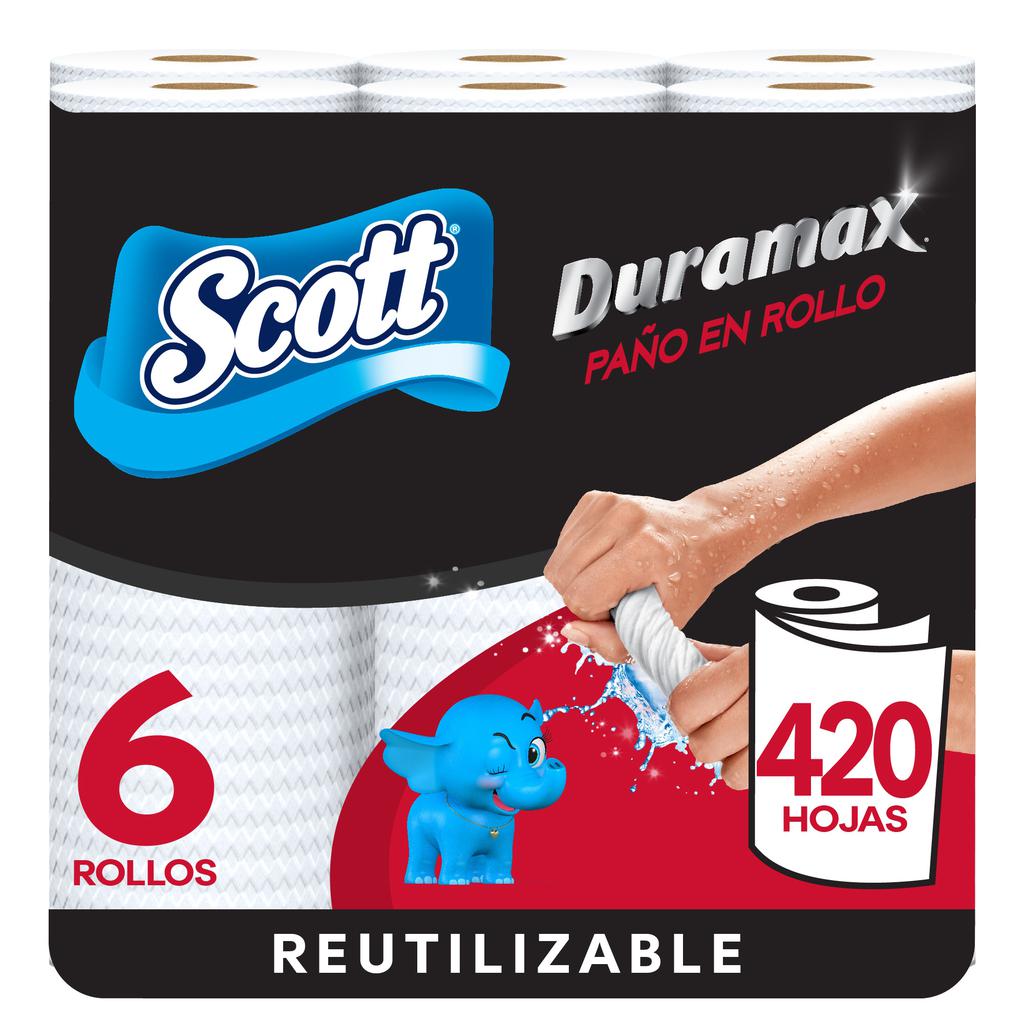 Scott Duramax Toallas de Cocina Reutilizables 6 Unidades / 70 Hojas