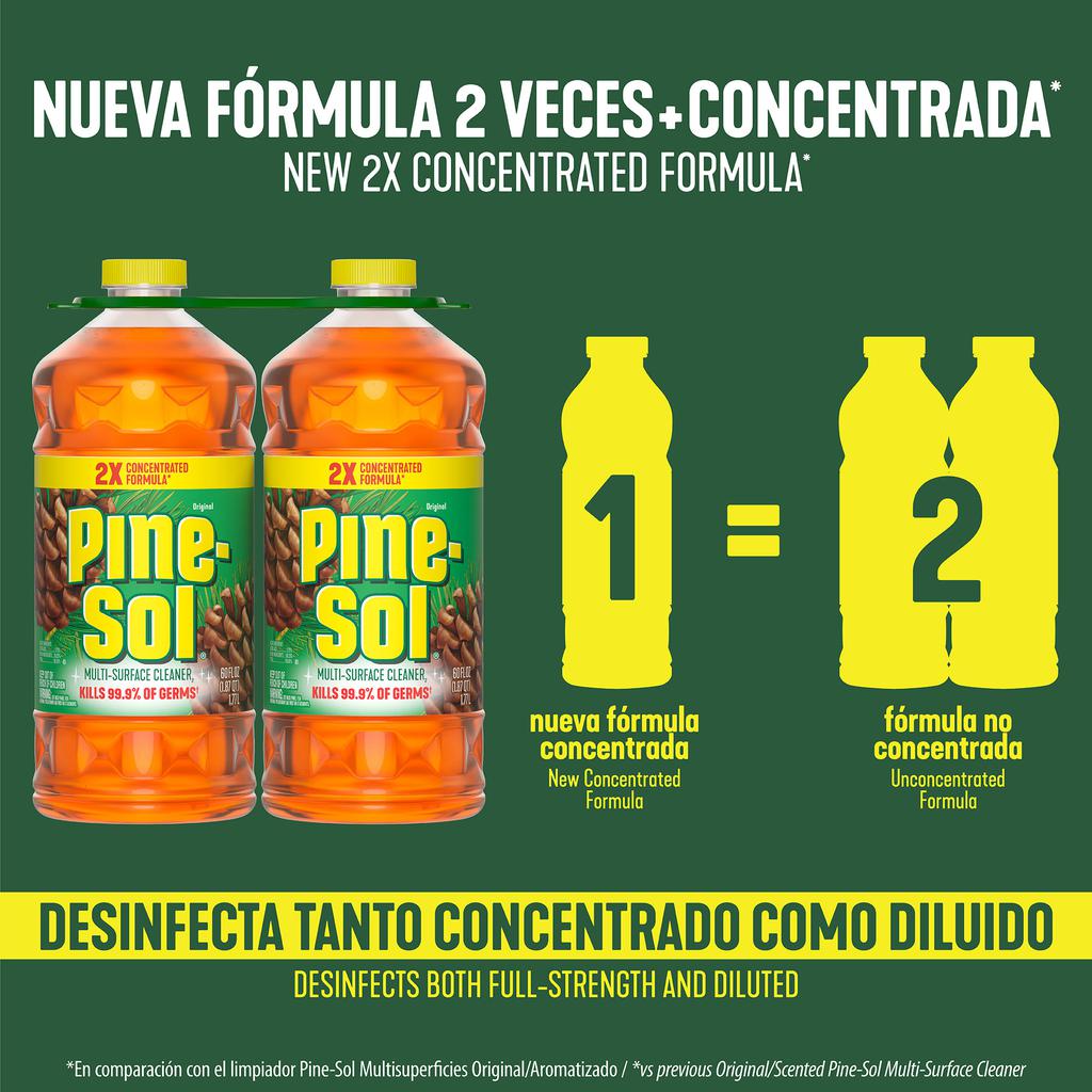Pine Sol Limpiador Multisuperficies 2 Unidades / 1.77 L / 60 oz