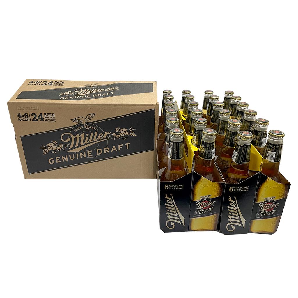 Miller Cerveza Draft 24 Unidades / 355 ml / 12 oz
