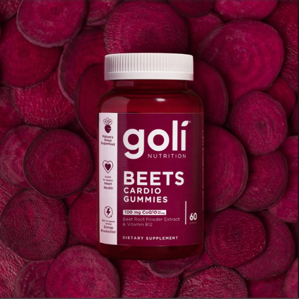 Golí Gomitas de Remolacha Suplemento Cardiovascular 60 Unidades / 240 g / 8.5 oz