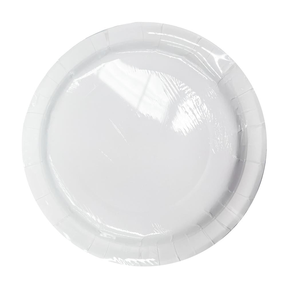 Termogreen Platos Desechables con Diseño Playero 120 Unidades / 22 cm / 9"