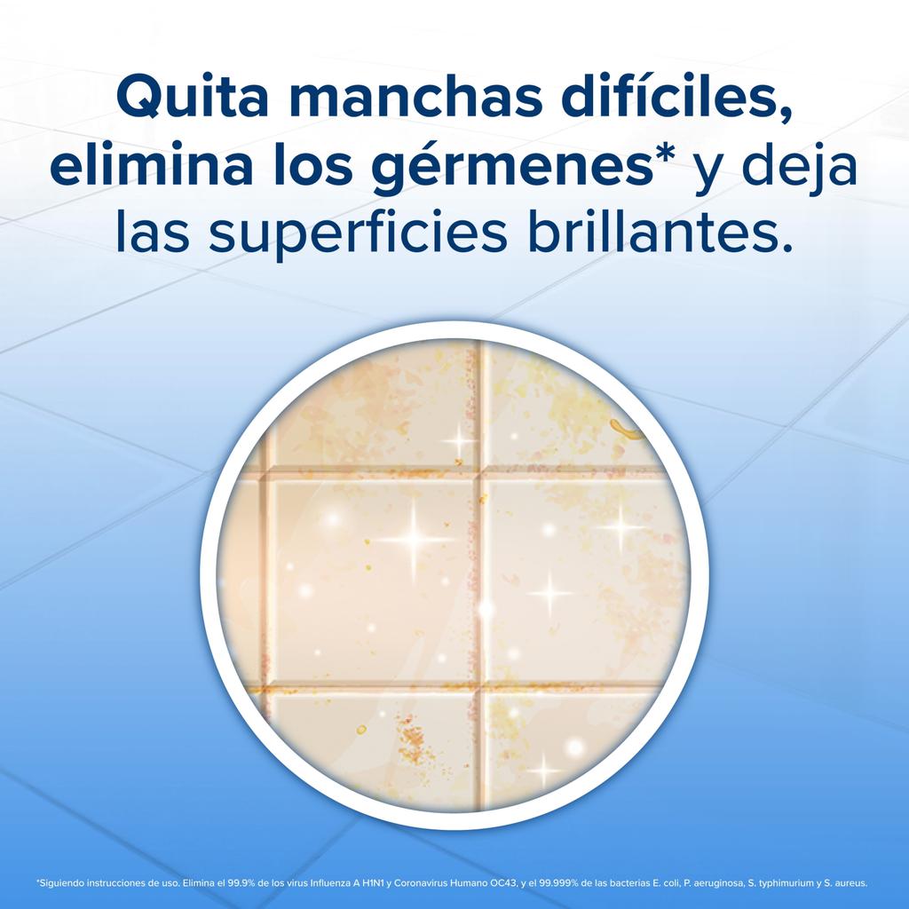 Ajax Triclorín con Cloro Limpiador Multiusos en Polvo 4 Unidades / 600 g