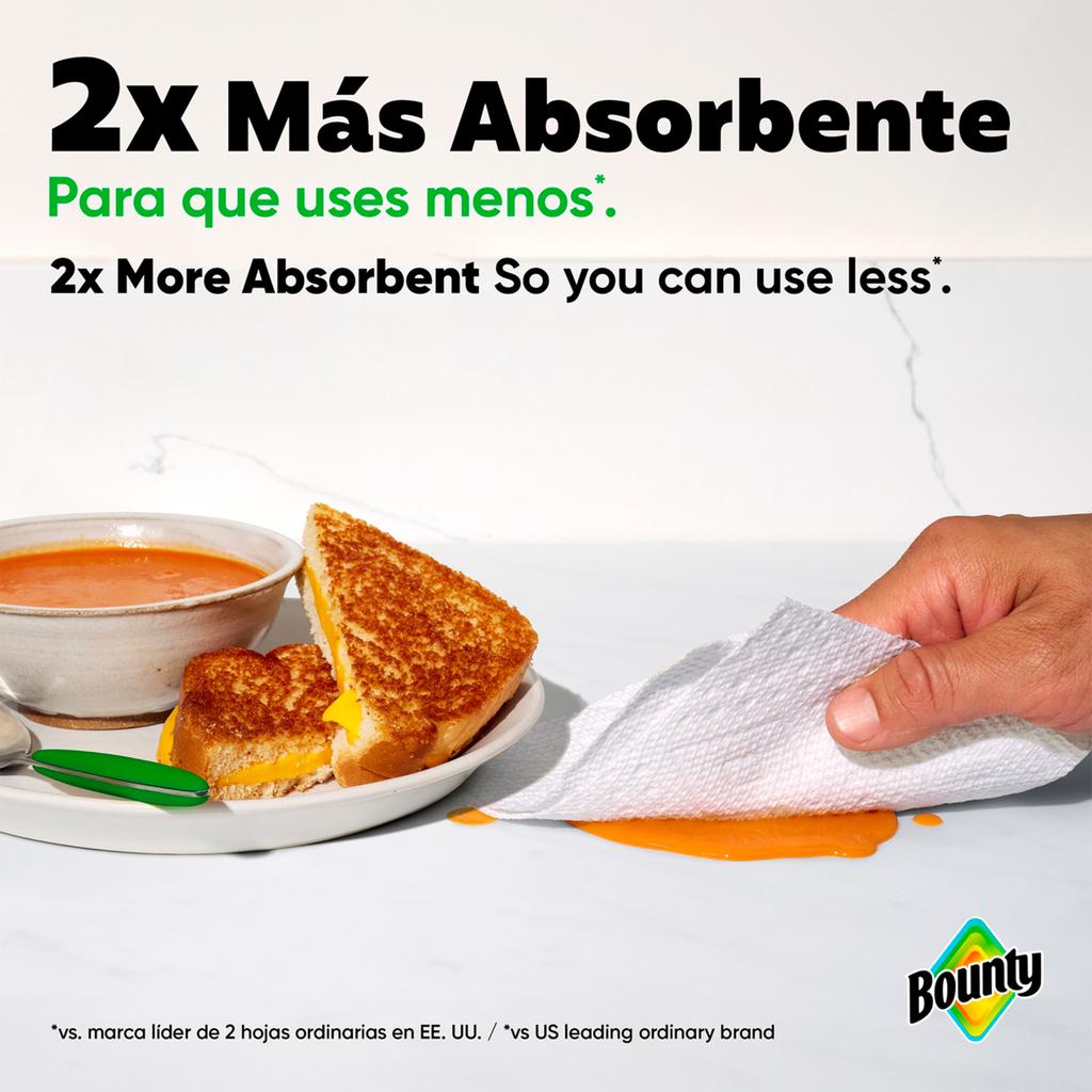 Bounty Toalla de Papel de Cocina 8 Unidades / 82 Hojas