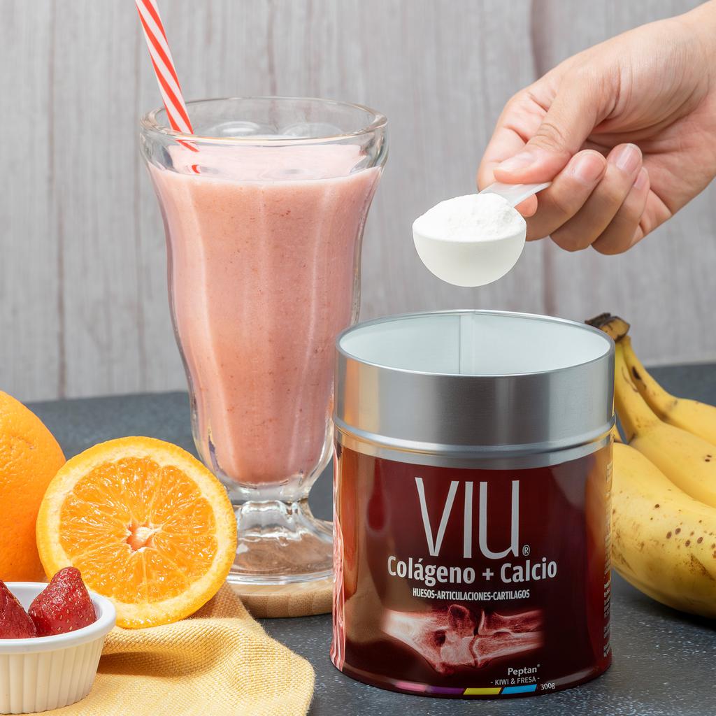 Viu Colágeno + Calcio Mezcla en Polvo 300 g