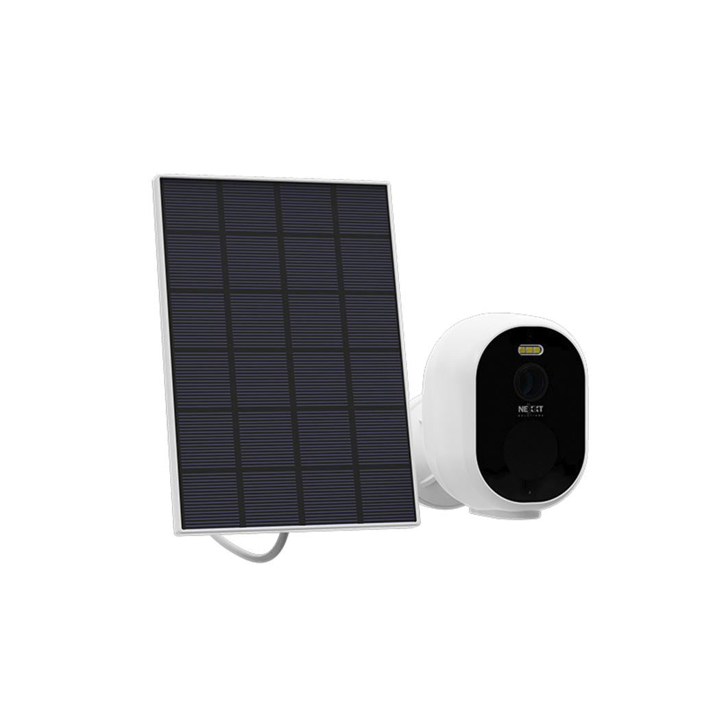 Nexxt Solutions Cámara de Seguridad Exterior con Panel Solar