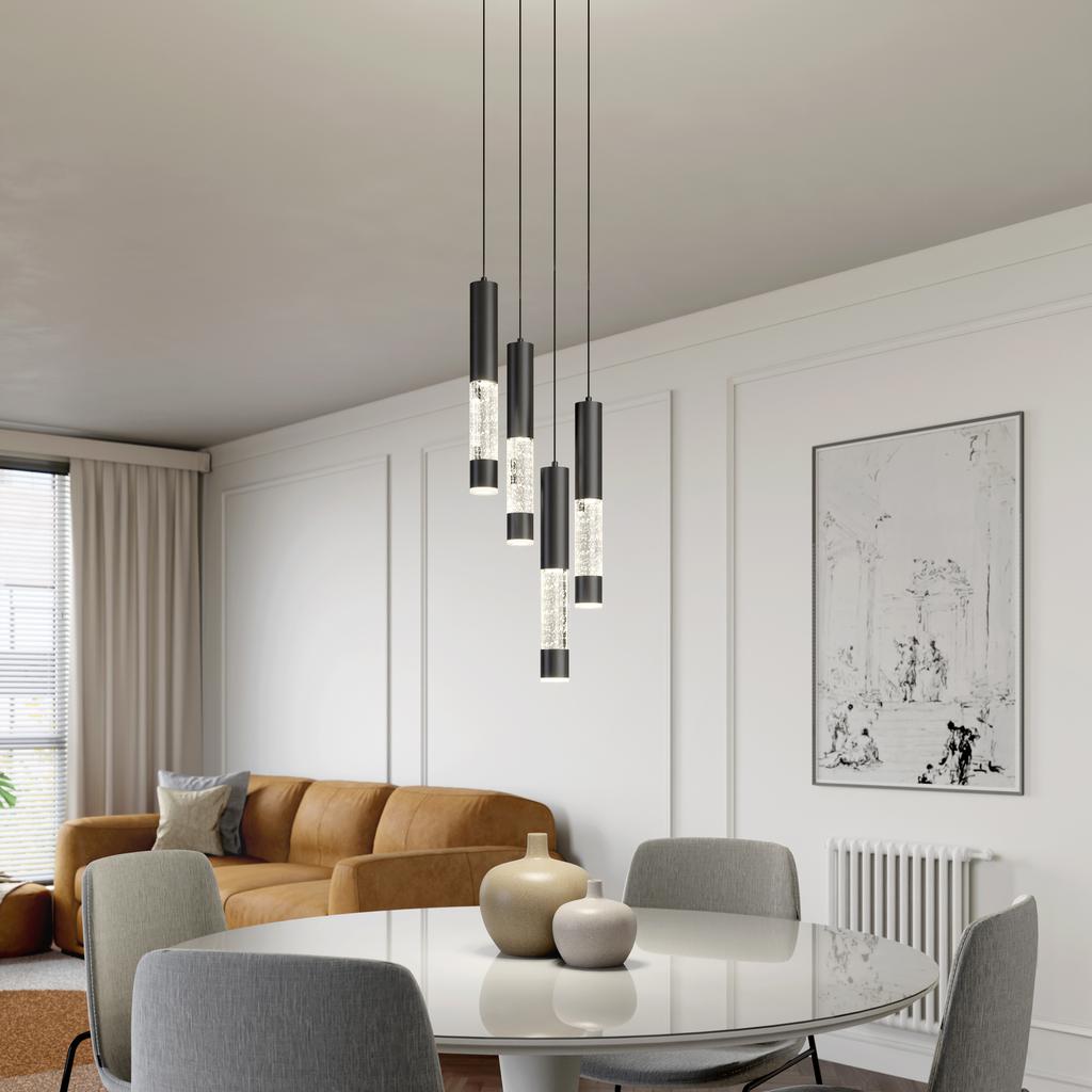 Artika Lámpara Colgante en Espiral de 4 Luces
