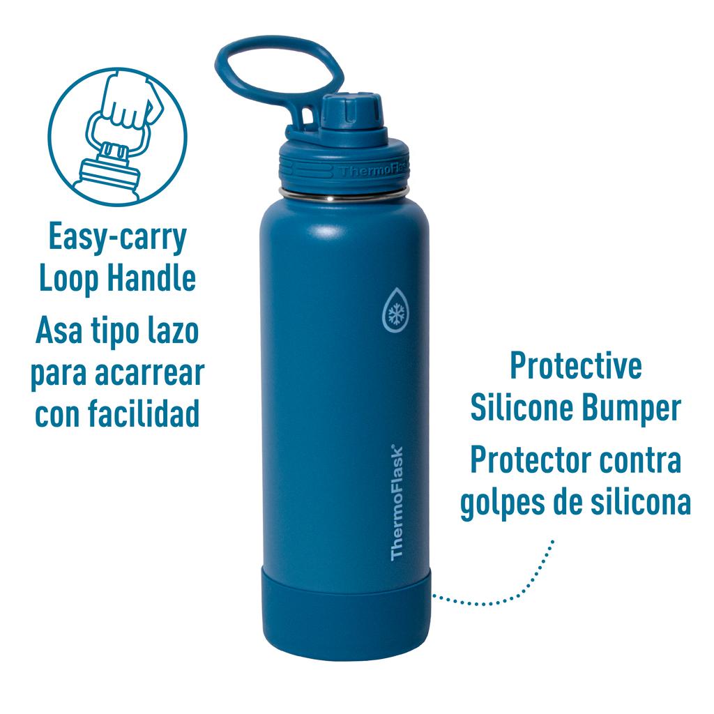 ThermoFlask Botellas para Bebida 2 Unidades / 1.2 L / 40.6 oz