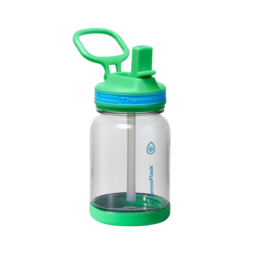 ThermoFlask Botella para Agua con Almacenamiento de Snacks para Niños 2 Unidades / 414 mL / 14 oz