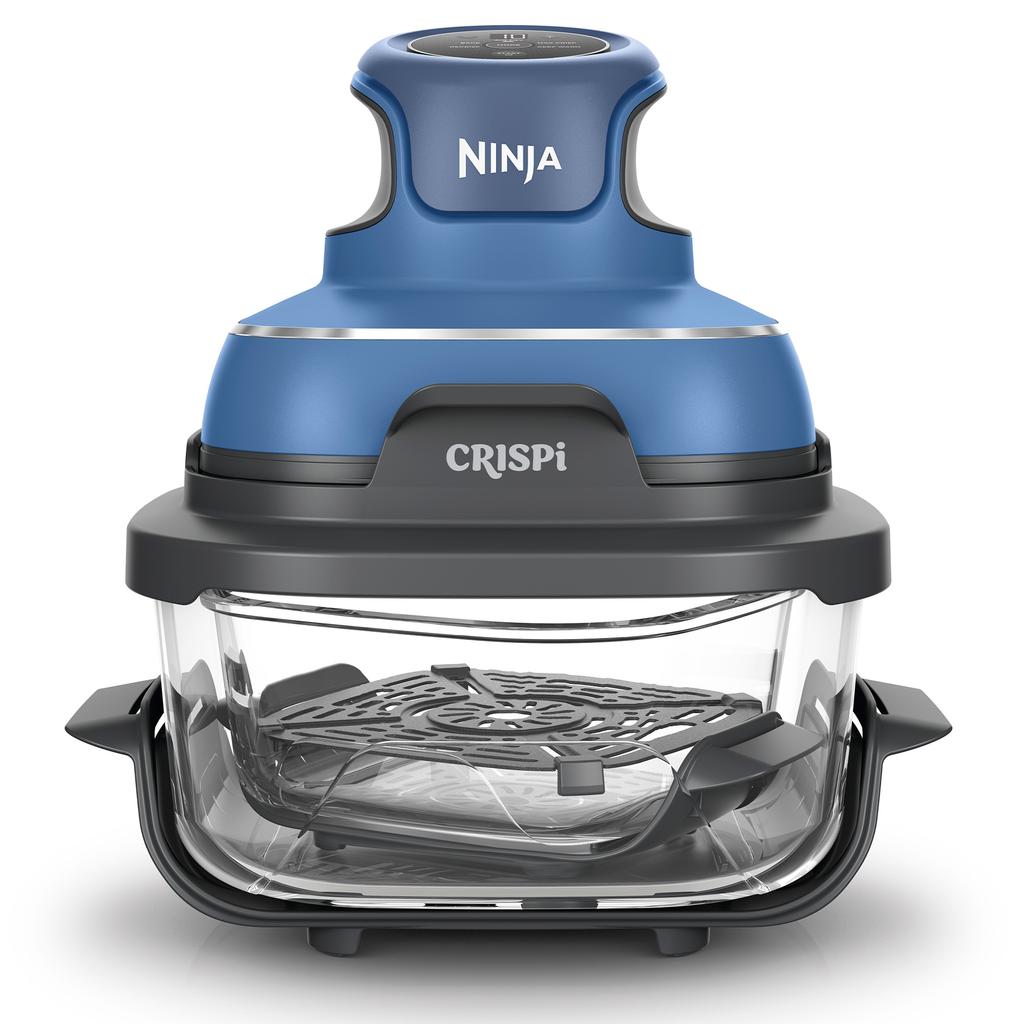Ninja Crispi Freidora de Aire Portátil con Recipiente de Vidrio 4 en 1 FN103CO