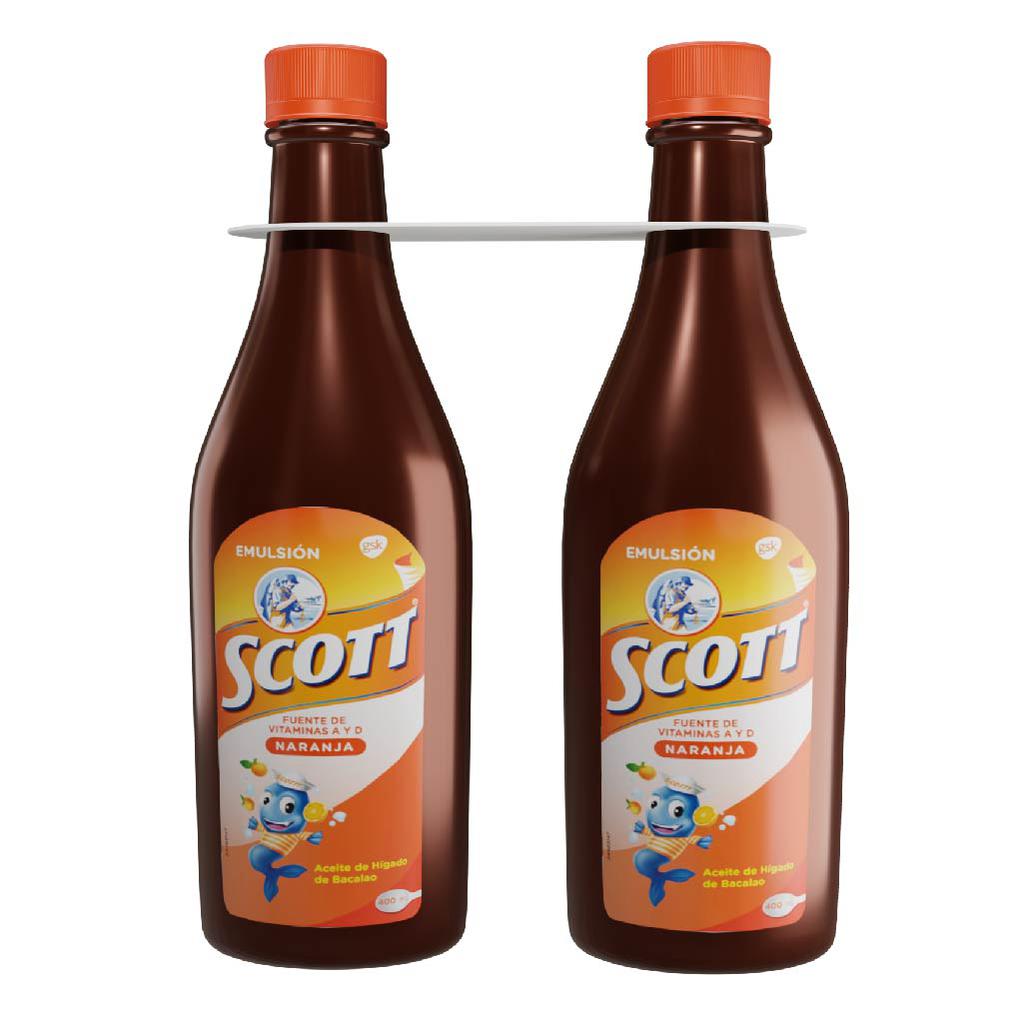 Scott Emulsión 2 Units / 400 mL