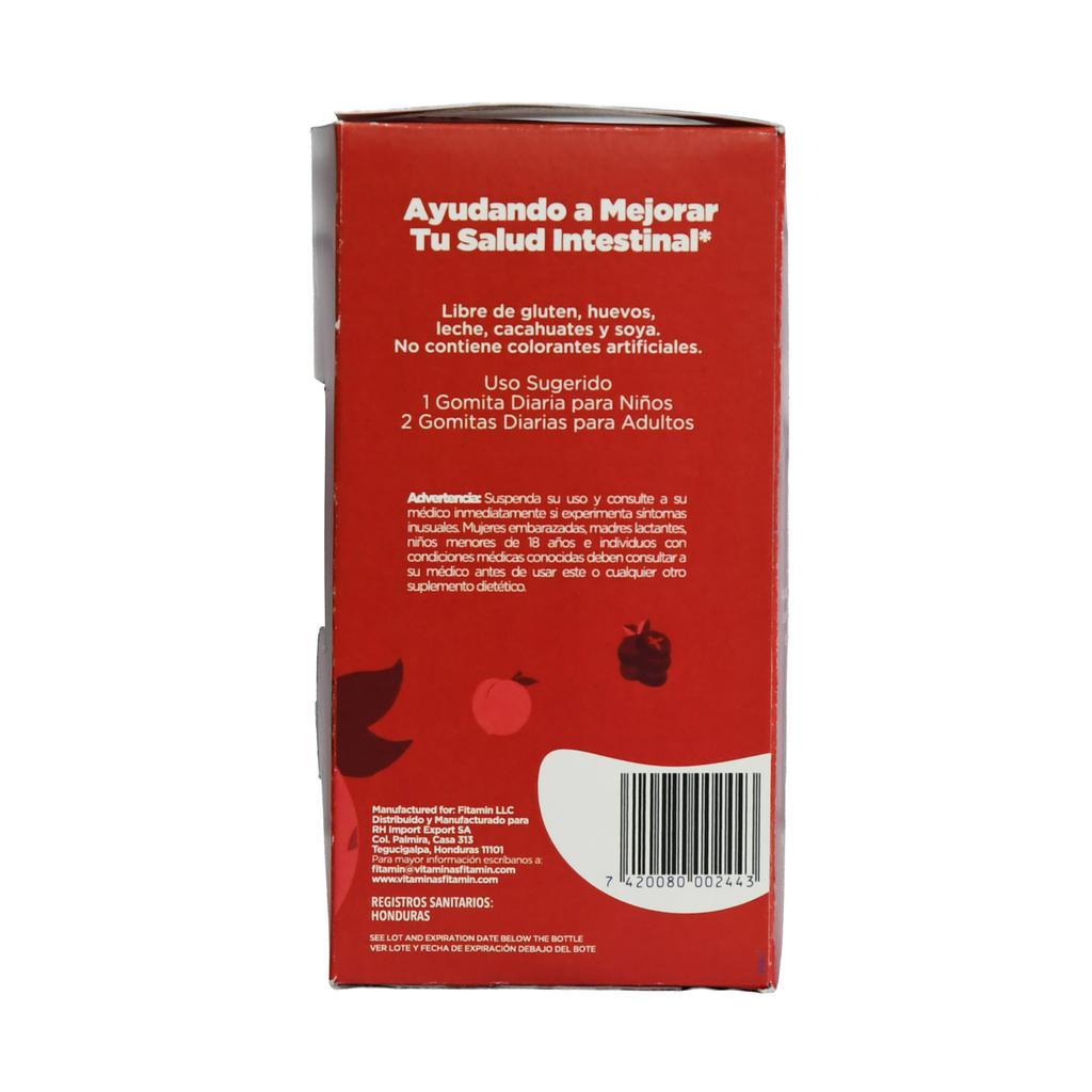 Fibramin Fibra Dietética Soluble en Gomitas Sin Azúcar 2 Unidades / 60 Gomitas