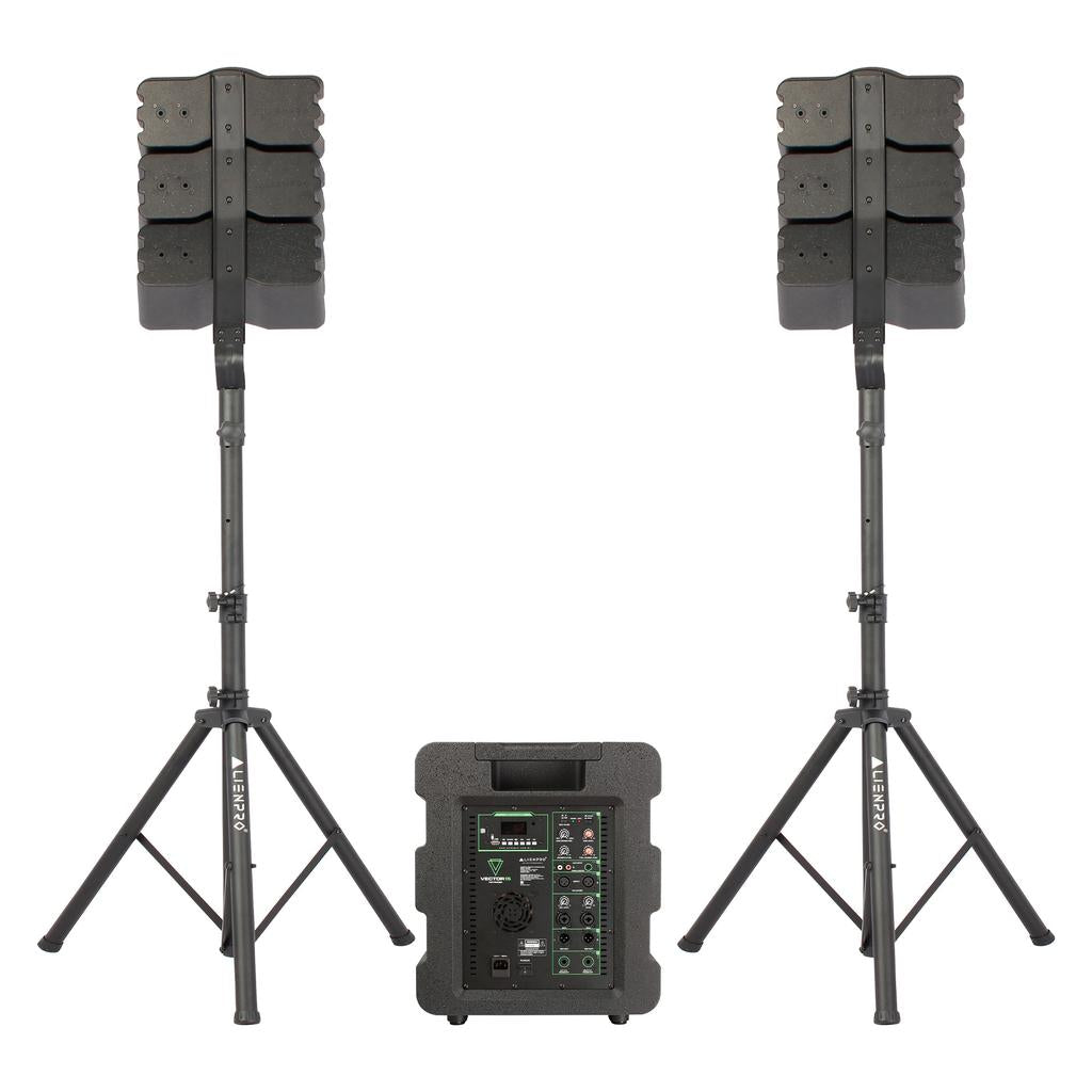 Alien Pro Sistema de Sonido Vector con Subwoofer + 2 Altavoces Satélite con Soportes