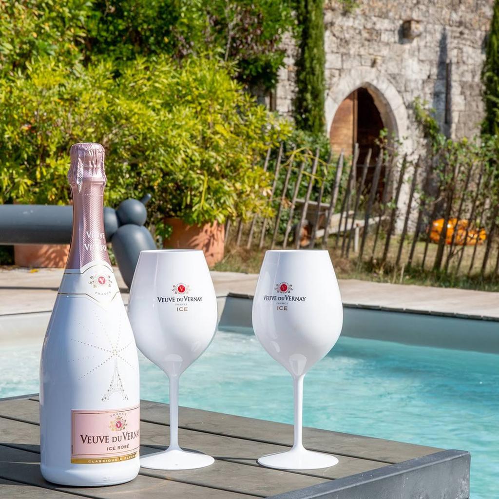 Veuve Du Vernay Vino Espumante Ice Rosé 750 mL / 25.36 oz