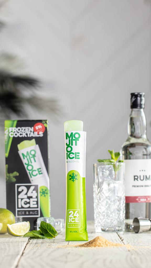 24 ICE Cócteles Congelados Sabores Variados 10 Unidades / 65 ml / 2.20 oz