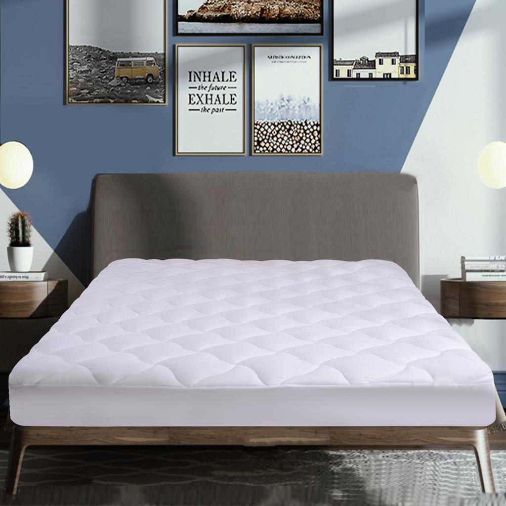 Cubrecolchón Queen 152 cm x 203 cm x 50.8 cm / 60" x 80" x 20"