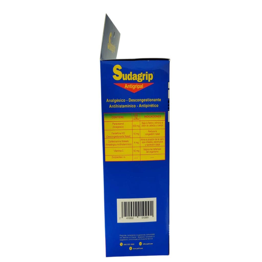 Sudagrip Antigripal en Sobres 2 Paquetes / 25 Unidades