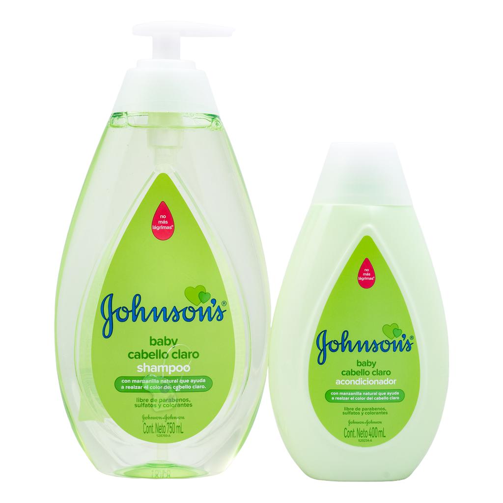 Johnson's Baby Champú 750 mL + Acondicionador 400 mL