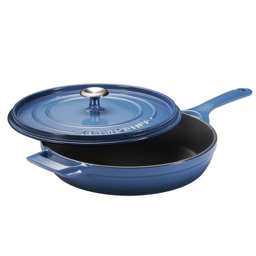 Tramontina Sartén de Hierro Fundido Esmaltado con Tapa 30.48 cm / 12"