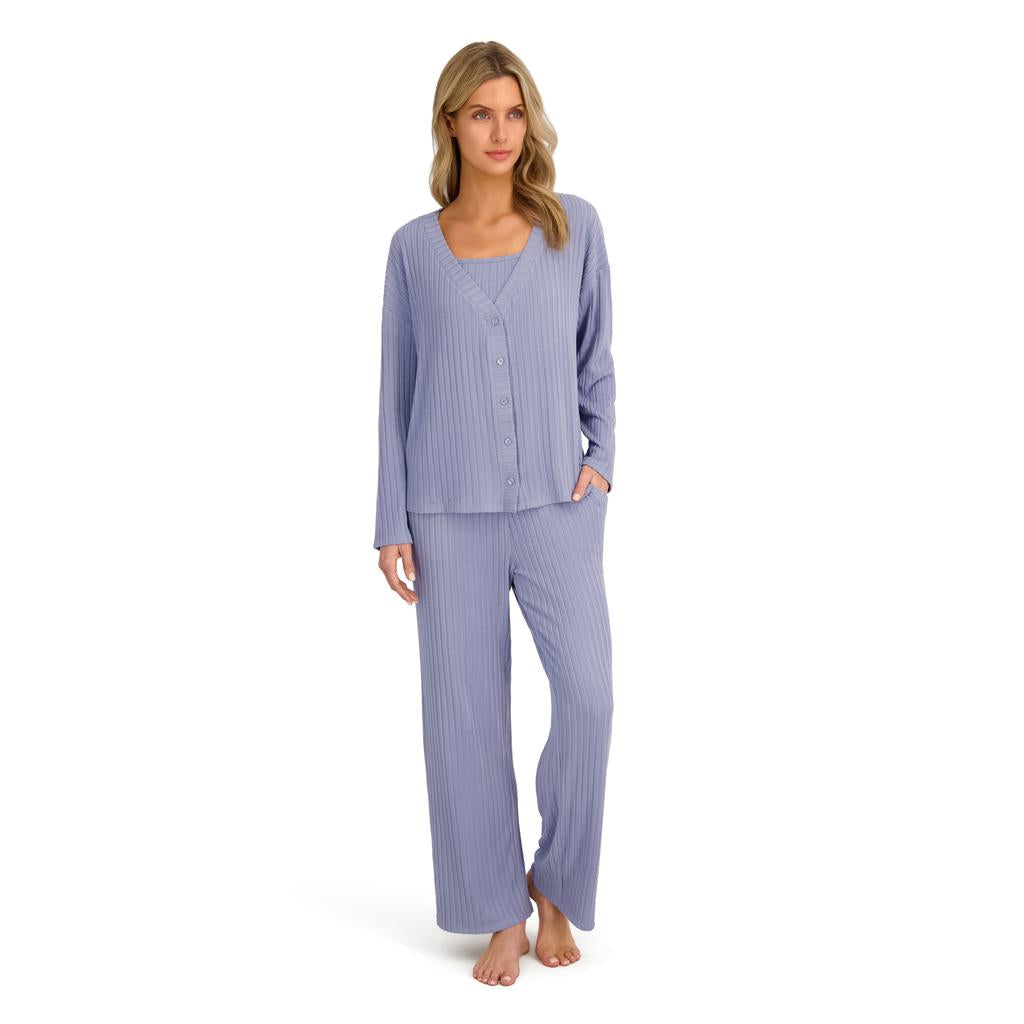 Lucky Brand Conjunto de Pijama para Mujer 3 Piezas