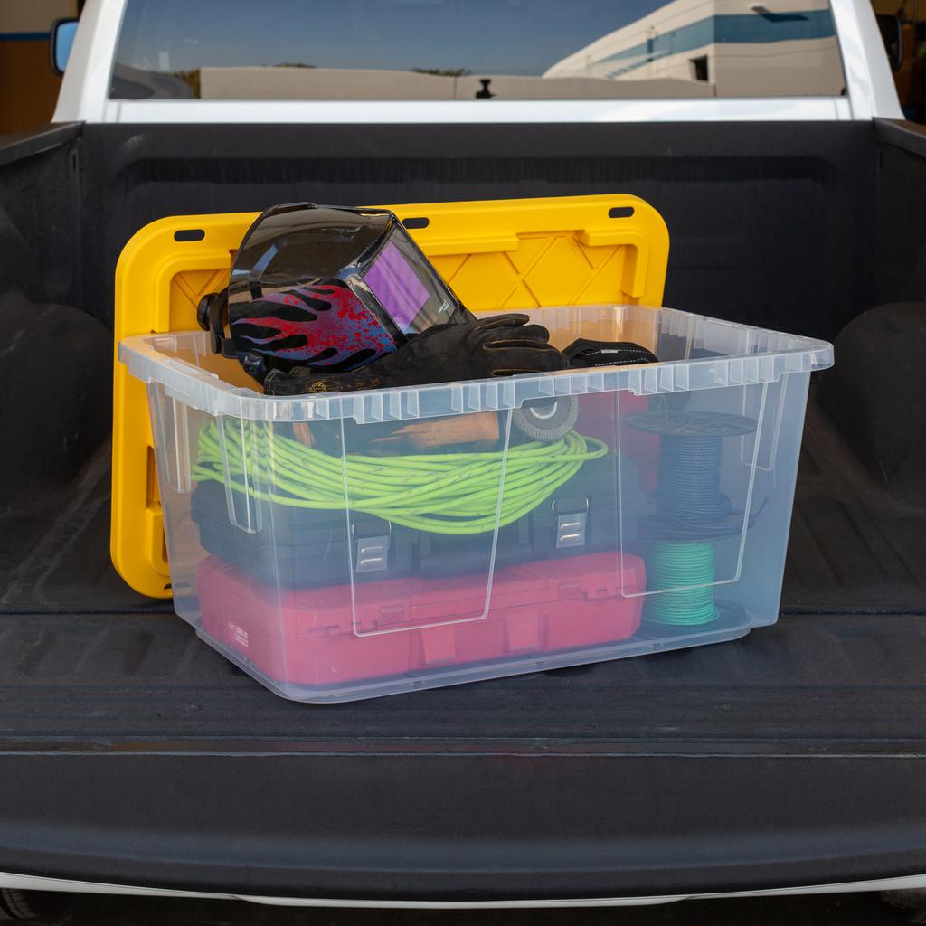 Greenmade Caja Profesional Transparente para Almacenamiento 102 L / 27 gal