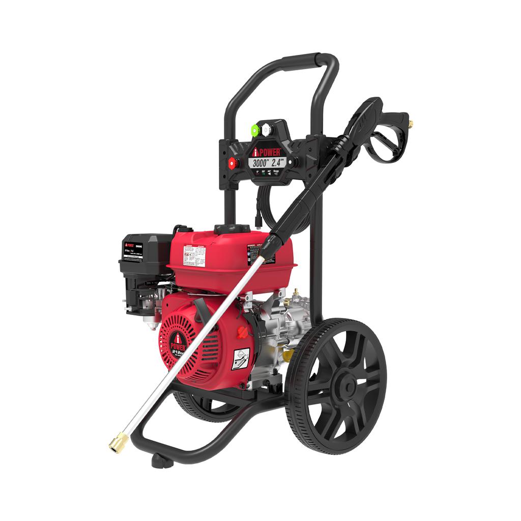 AiPower Hidrolavadora a Gas con 4 Boquillas