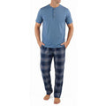 Tailor Vintage Conjunto de Pijama con Camiseta y Pantalón para Hombre 2 Piezas