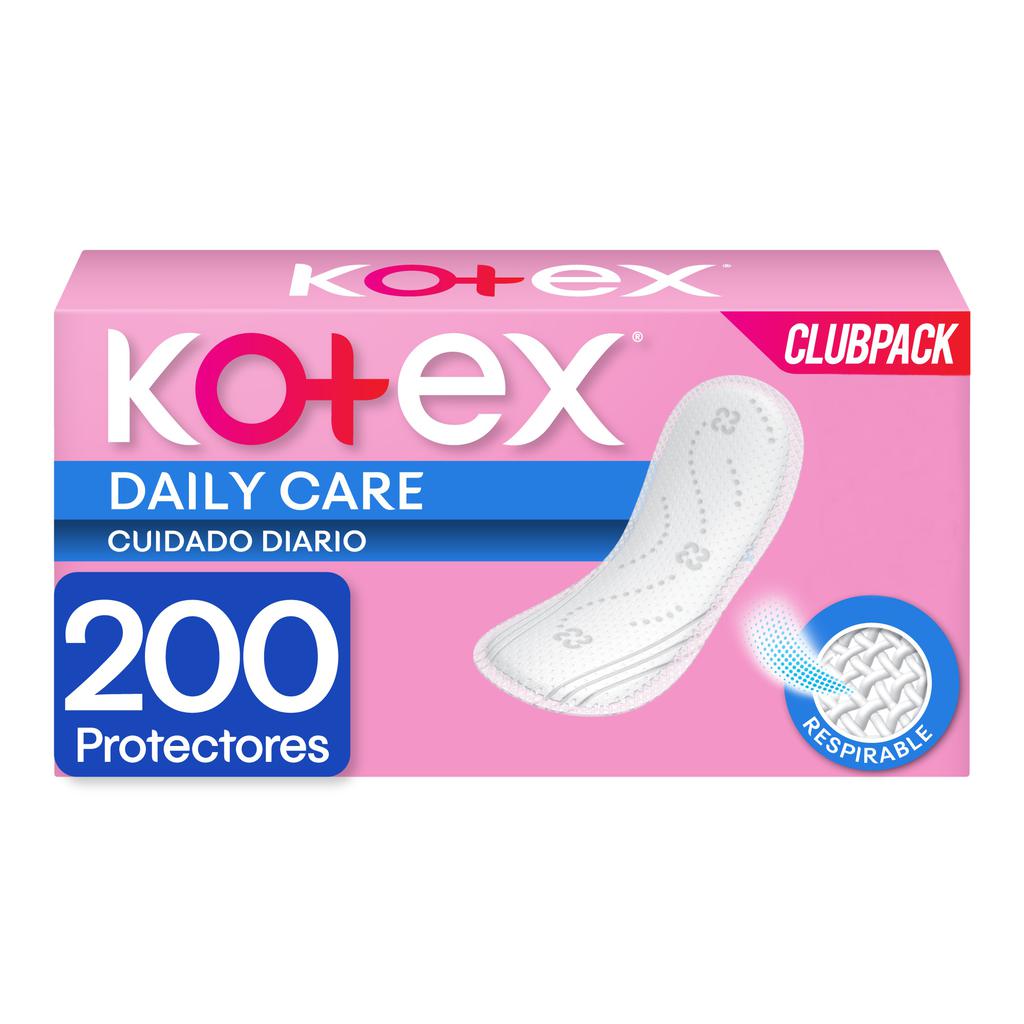 Kotex Protectores Cuidado Diario 200 Unidades