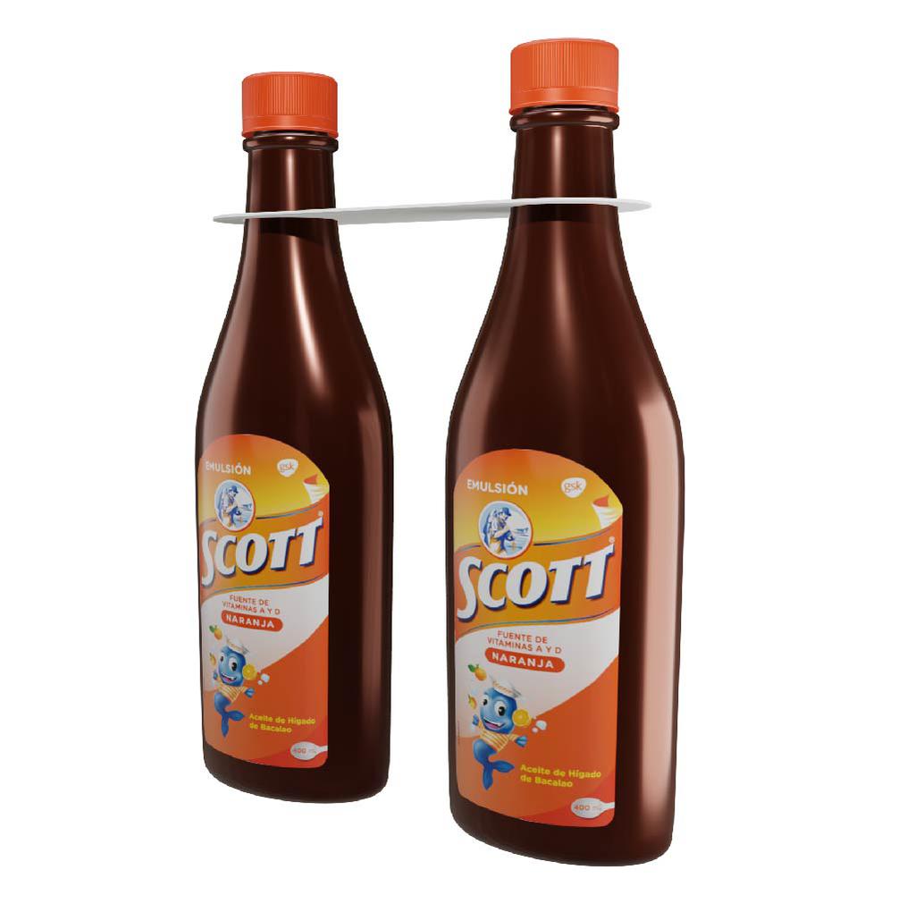 Scott Emulsión 2 Units / 400 mL