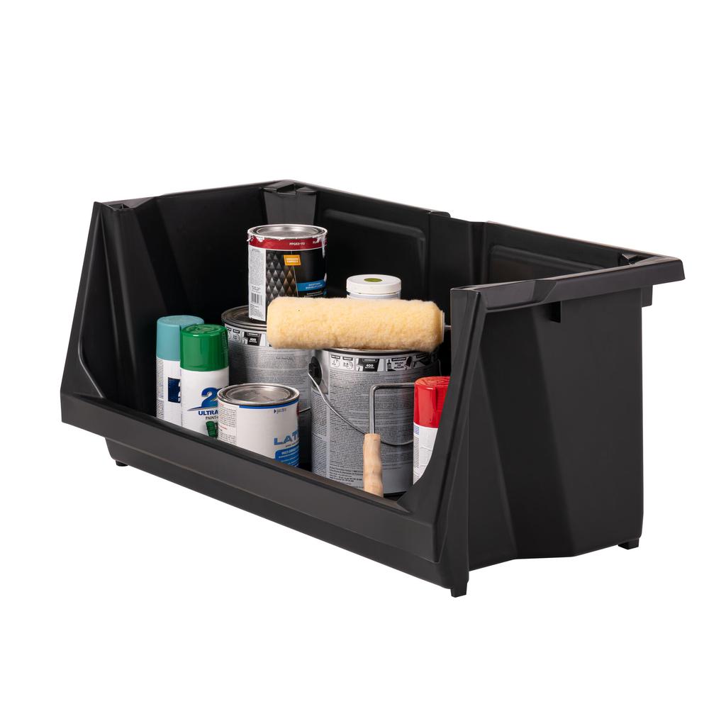 Iris Contenedor Apilable para Uso Pesado 78.44 cm x 40.34 cm x 36.83 cm / 30.88" x 15.88" x 14.5"