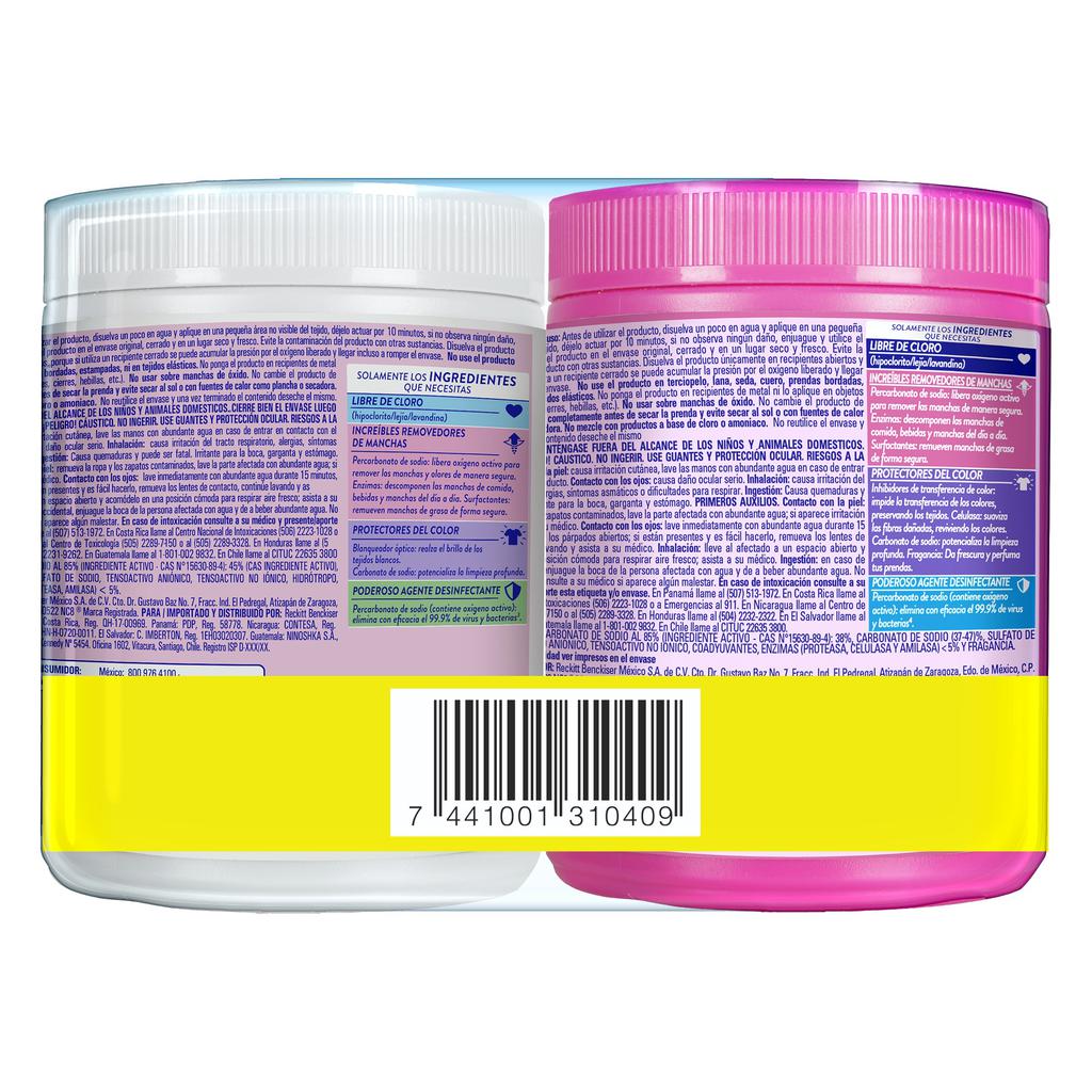 Vanish Quitamanchas en Polvo 2 Unidades / 900 g