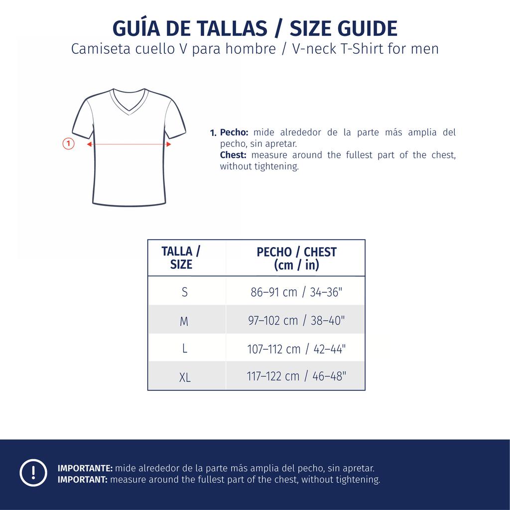 Member's Selection Camisetas Cuello V para Hombre 3 Unidades